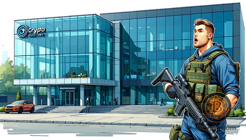 💥 Неудачная попытка ограбления криптофирмы с использованием страйкбольных гранат в России