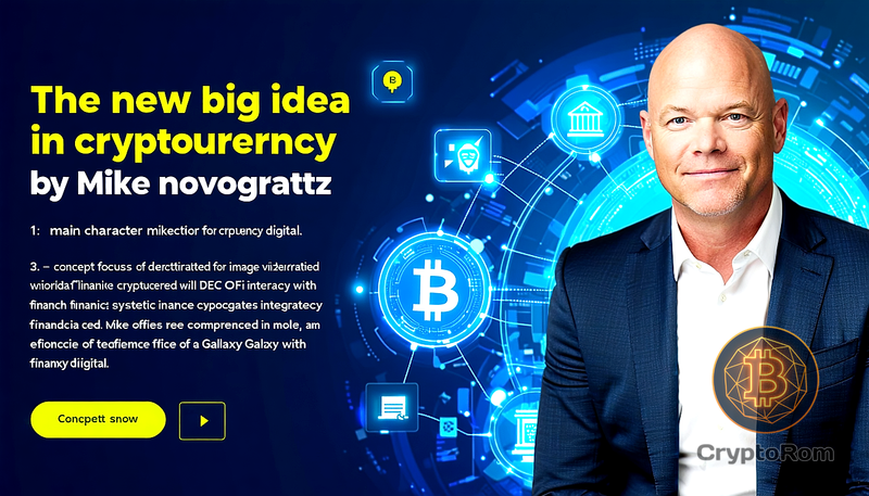 💡 Новая большая идея в криптовалюте от Майка Новограца