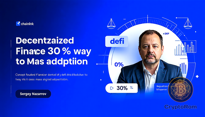 📈 DeFi уже на 30% пути к массовому принятию