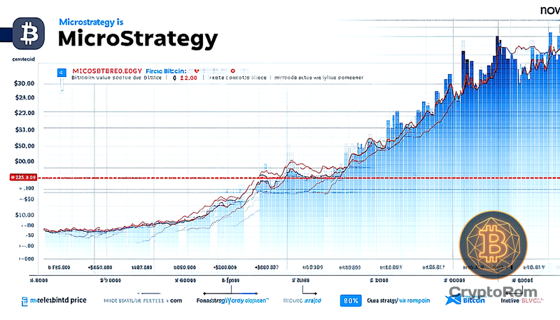 📉 Акции MicroStrategy падают на фоне снижения цены Bitcoin