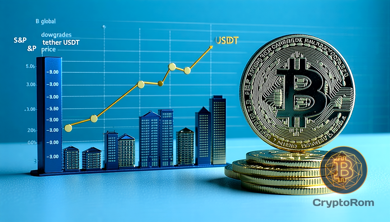 📉 S&P понижает рейтинг Tether из-за падения цен на Bitcoin