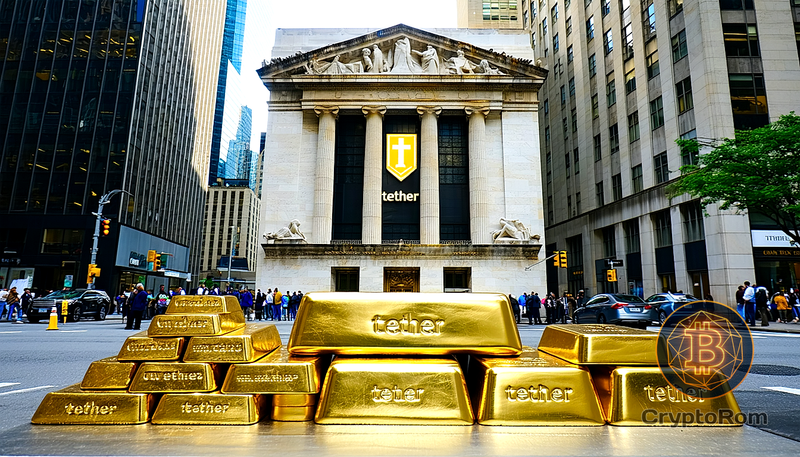 🏦 Tether расширяет стратегию работы с золотом