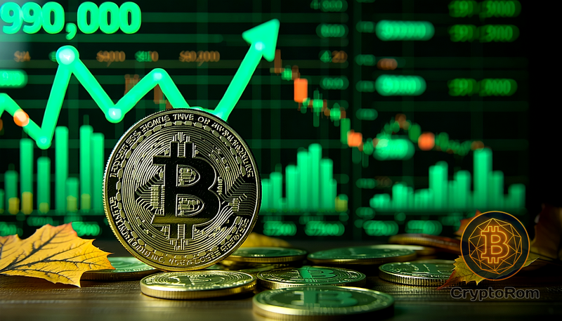 📈 Bitcoin преодолел отметку $90,000 перед Днём благодарения