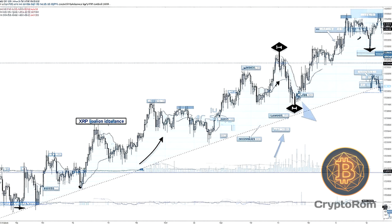📉 XRP поражает рынок деривативов дисбалансом ликвидаций