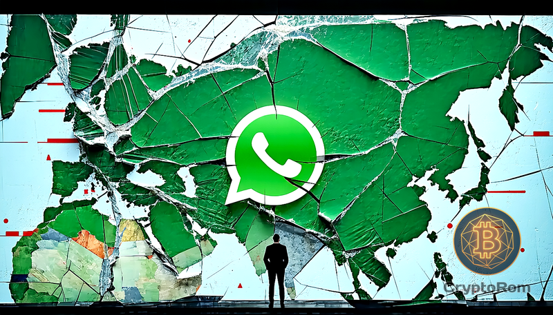 📱 Масштабный сбой WhatsApp в России