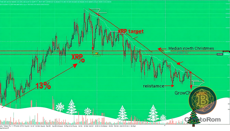 📈 XRP на грани 13% роста перед Рождеством