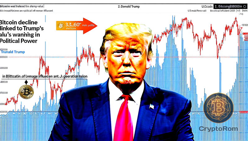 📉 Падение Bitcoin связано с ослаблением политической власти Трампа
