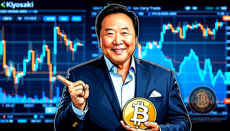💹 Роберт Кийосаки советует покупать Bitcoin на фоне паники из-за йенового кэрри-трейда
