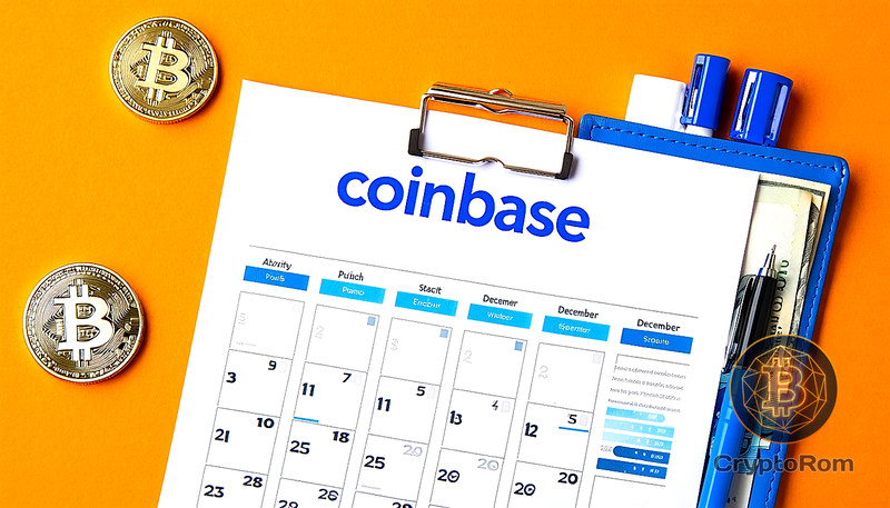 📅 Coinbase объявила важную дату для пользователей в декабре