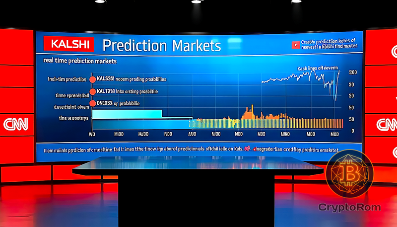 📊 CNN интегрирует рынки предсказаний Kalshi в свои новостные сегменты