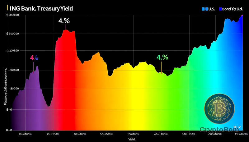 📈 Прогноз ING на доходность 10-летних казначейских облигаций США