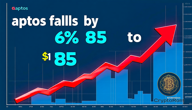 📉 Aptos падает на 6% до $1.85