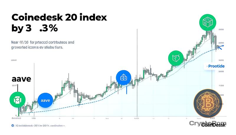 📈 CoinDesk 20: Индекс вырос на 3.3%