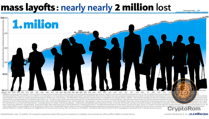 📉 Массовые увольнения: почти 1,2 миллиона потеряли работу