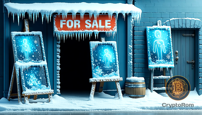 ❄️ NFT-продажи достигли минимума в этом году