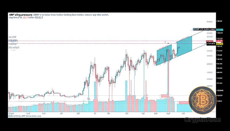 📉 XRP не удерживает уровень $2.12, начинается давление продаж