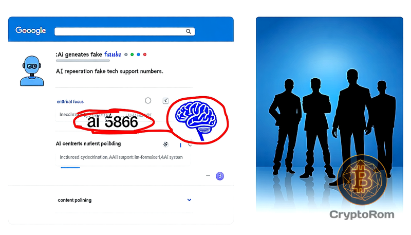 🤖 ИИ выдает фальшивые номера техподдержки