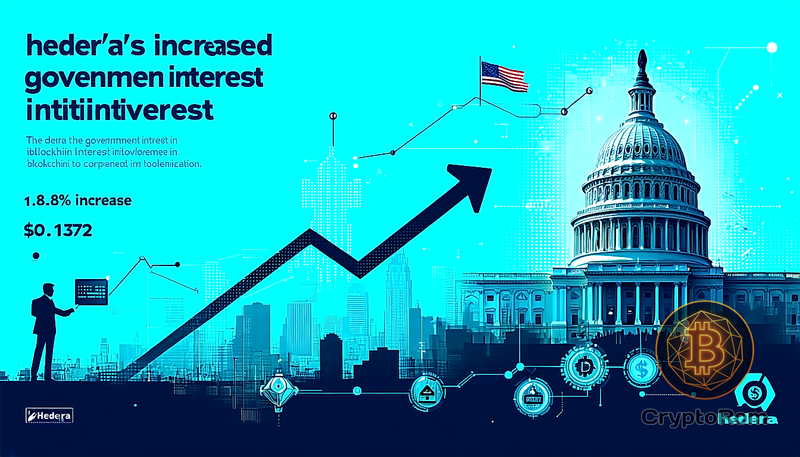 📈 Hedera вырос на 1,8% до $0,1372 на фоне роста интереса правительства
