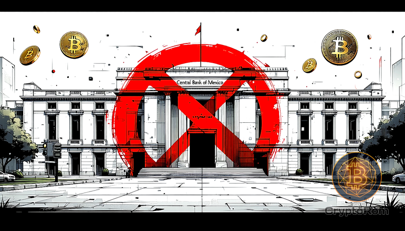 🚫 Центральный банк Мексики держится в стороне от криптовалют