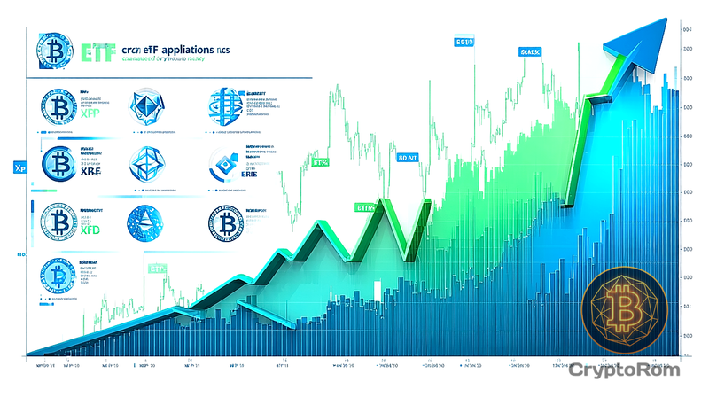 📈 Рост числа заявок на крипто ETF вызывает изменения ликвидности