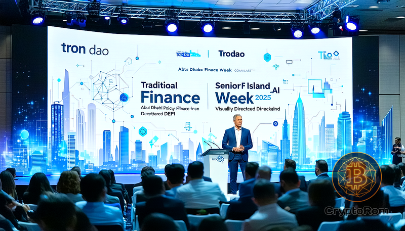 🌉 TRON DAO обсуждает связь TradFi и DeFi на Abu Dhabi Finance Week