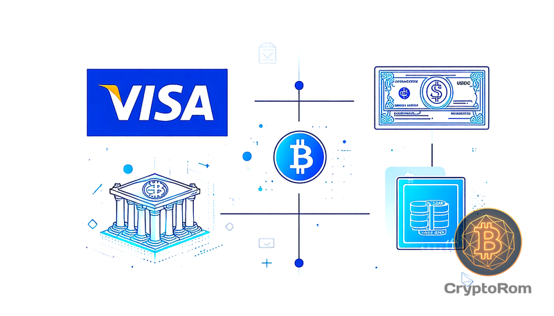 💳 Visa запускает расчеты в USDC для банков США на блокчейне Solana