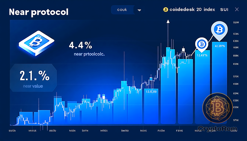 📉 NEAR Protocol упал на 4.1%, индекс CoinDesk 20 понижается
