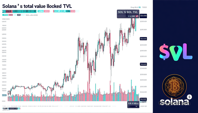 📉 Solana TVL упал до $8,6 млрд: что будет с ценой SOL?