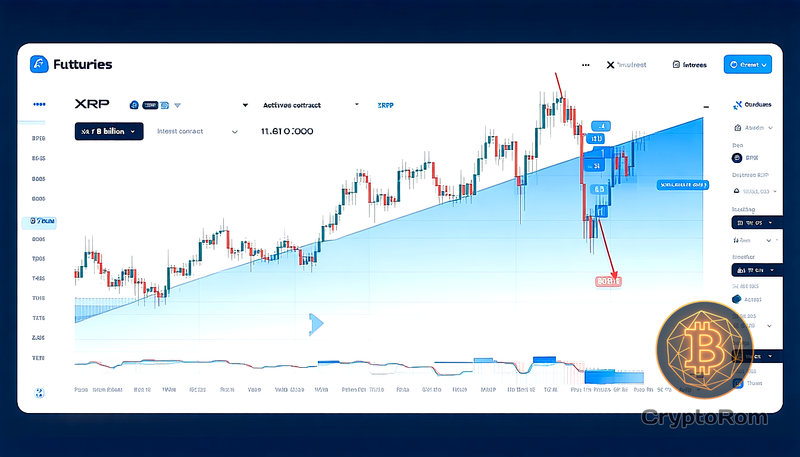 📉 Падение интереса к XRP фьючерсам