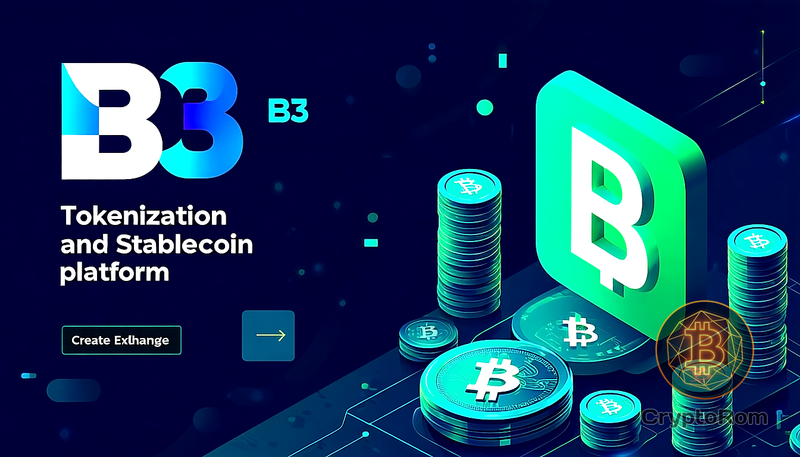 💱 Бразильская биржа B3 запускает платформу для токенизации и стейблкоин