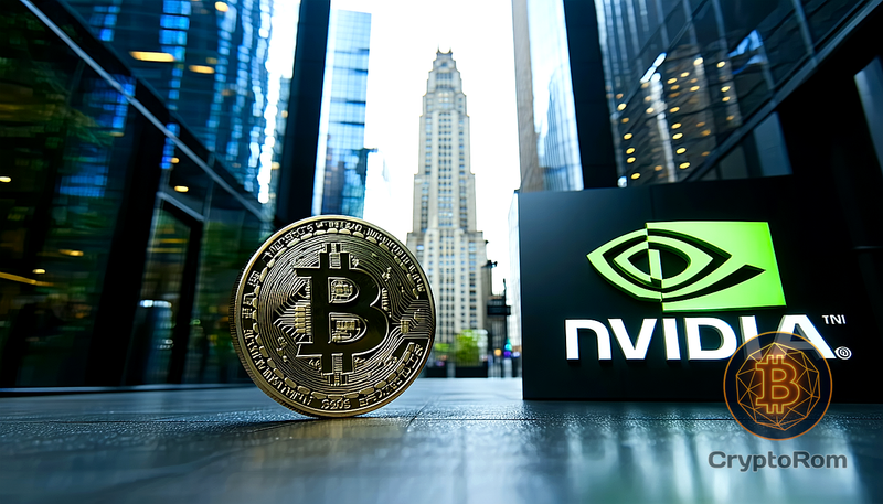 📉 В 2025 году волатильность Bitcoin ниже, чем у Nvidia