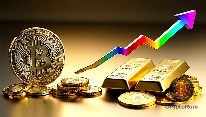 📉 Биткоин к золоту на минимуме с января 2024 года