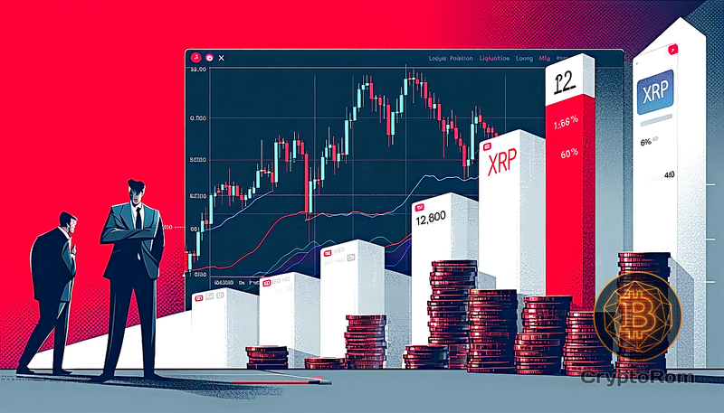 📉 XRP демонстрирует колоссальный дисбаланс ликвидации