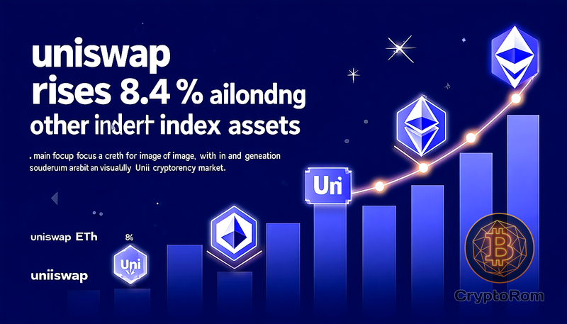 📈 Uniswap вырастает на 8.4% вместе с другими индексными активами
