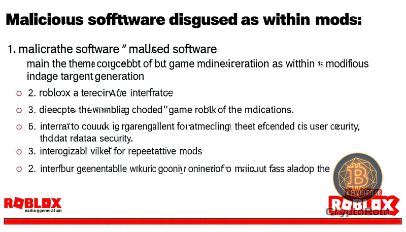 ⚠️ Вредоносное ПО маскируется под моды для Roblox