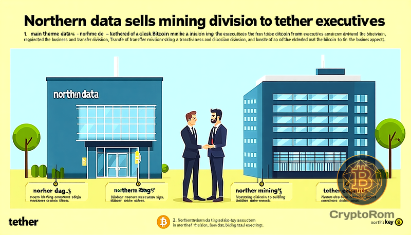 🔄 Northern Data продала майнинговое подразделение руководителям Tether