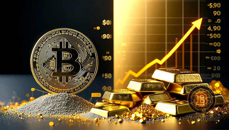 📈 Бычьи дивергенции Bitcoin на фоне роста золота