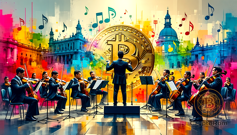 🎼 Оркестр Бразилии преобразует колебания Bitcoin в музыку