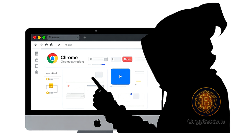 🔒 Вредоносные расширения для Chrome крадут данные