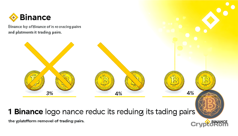 🔄 Binance сокращает список торгов: удаляются пять пар