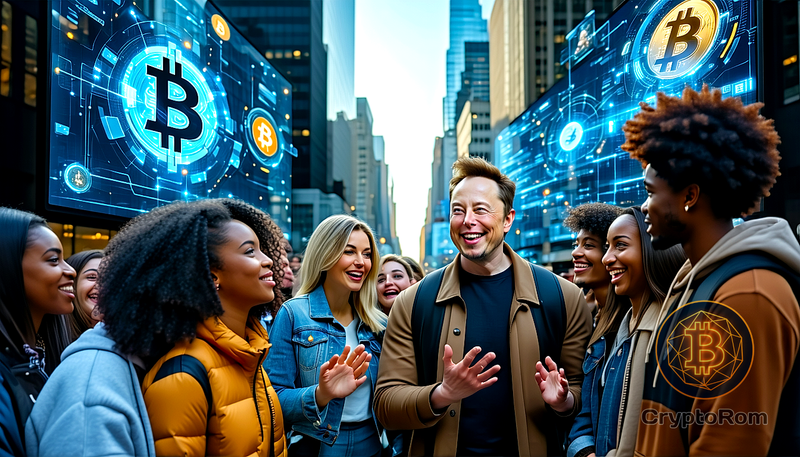 🚀 Оптимизм Bitcoin-сообщества по поводу слов Илона Маска о росте экономики