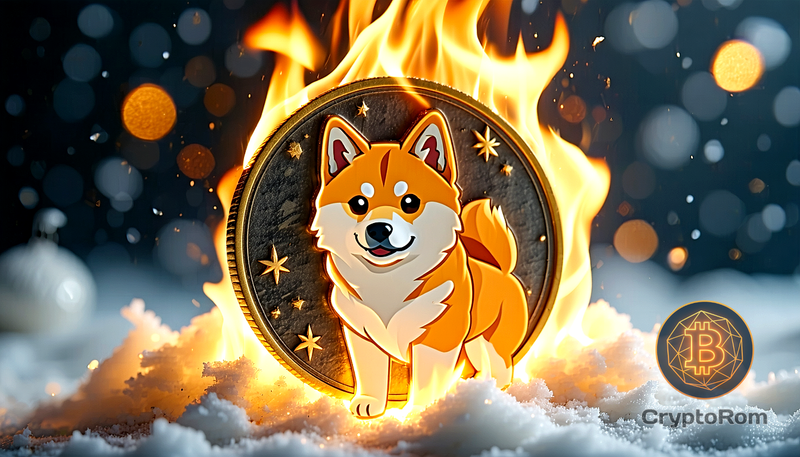 🚀 Shiba Inu увеличивает скорость сжигания на 505% в Рождество