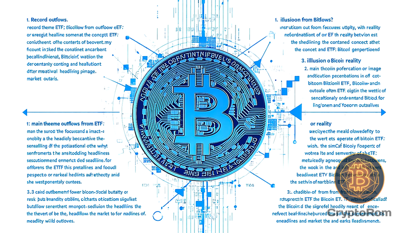 📉 Рекордные оттоки из Bitcoin ETF: иллюзия или реальность?