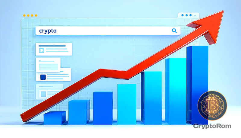 📉 Объём поисковых запросов «крипто» падает к концу 2025 года