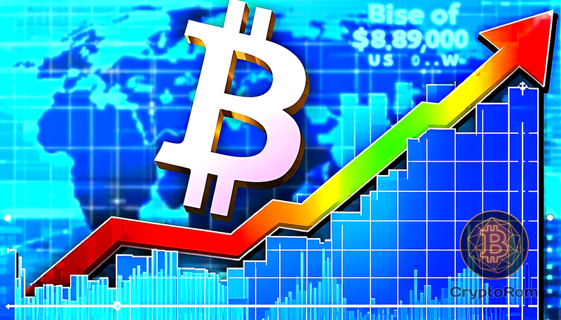 📈 Bitcoin превысил $89,000: редкий рост на рынке США