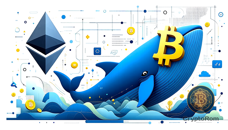 🐋 Ethereum-кит переключился на Bitcoin, совершив транзакцию на $44 миллиона