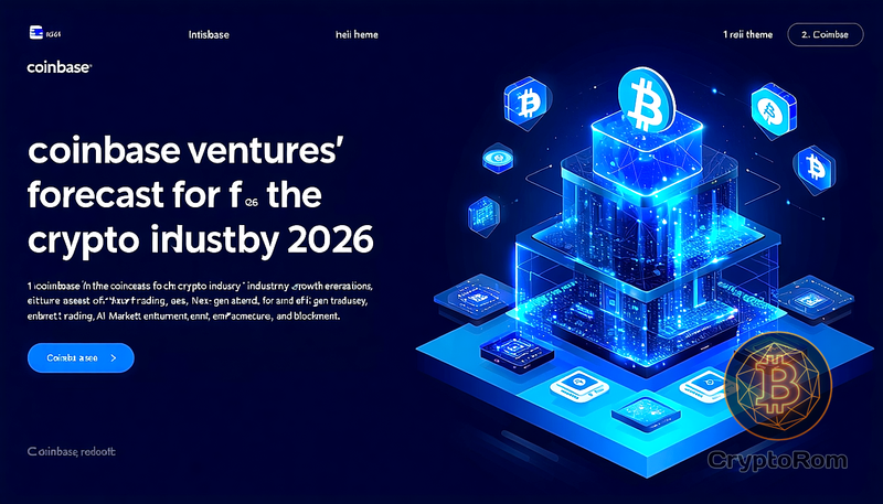 🔮 Прогноз Coinbase Ventures на развитие криптоиндустрии к 2026 году