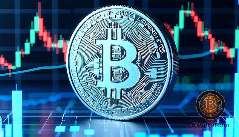 📉 Биткоин может столкнуться с резким изменением цены в понедельник