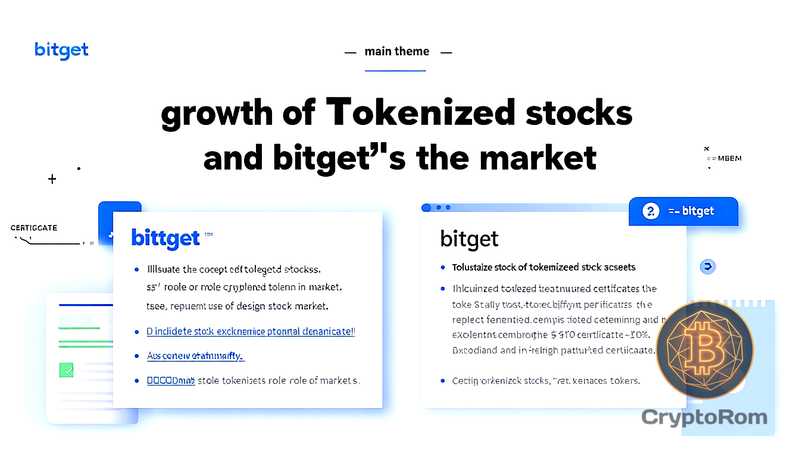 📈 Рост токенизированных акций и роль Bitget на рынке