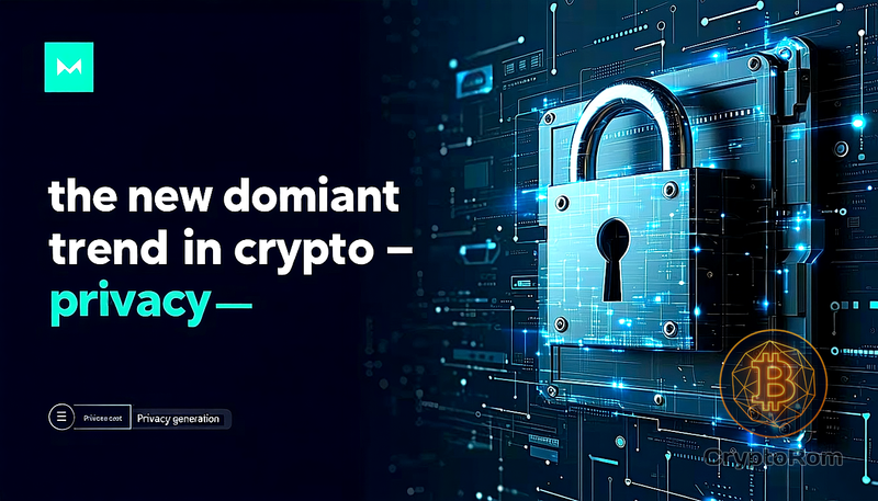 🔒 Новое доминирующее направление в крипто — приватность